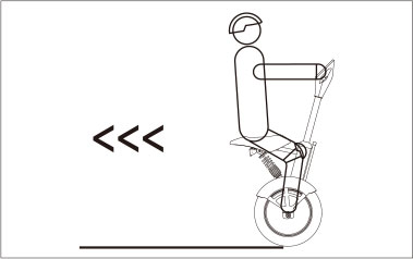Airwheel A3 saddle-equipped